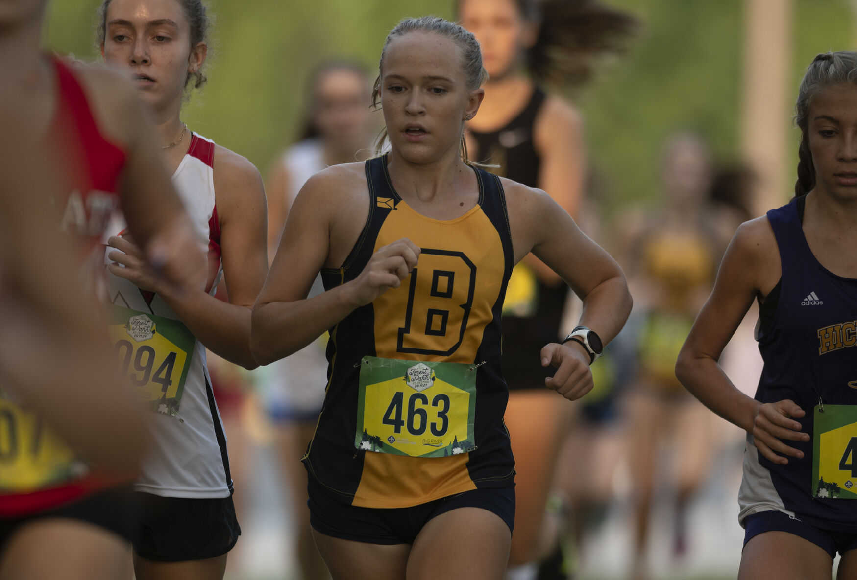 Forest Park Festival girls cross country